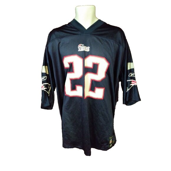 Reebok Asante Samuel New England Patriots Football Jersey 2XL 2000s - Picture 1 of 5